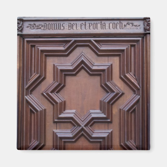 Imán Puerta de la Iglesia española de la puerta de Dios (Frente)