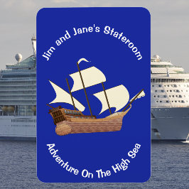 Imán Puerta del Estado del Barco Pirata