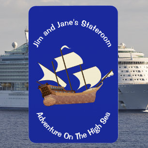 Imán Puerta del Estado del Barco Pirata