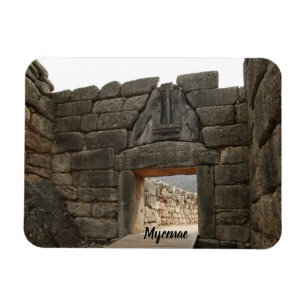 Imán Puerta del león de Mycenae