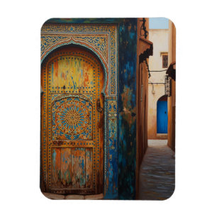 Imán Puerta en Fez Marruecos Viajes