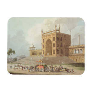 Imán Puerta Este del Musjid Jummah en Delhi, de '