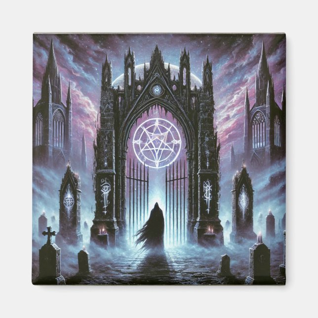 Imán Puerta prohibida (Frente)