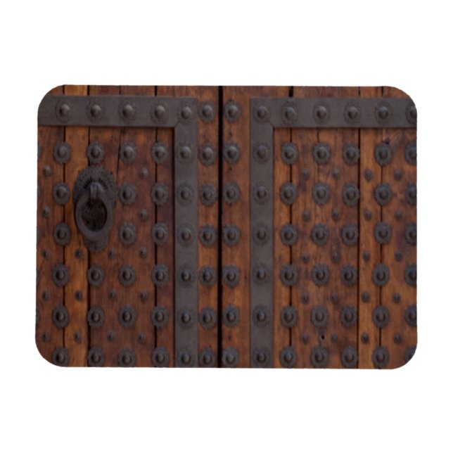 Imán Puerta Vieja De Madera Con Refuerzos Metalizado Ne (Horizontal)