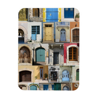 Imán Puertas coloridas de Chipre