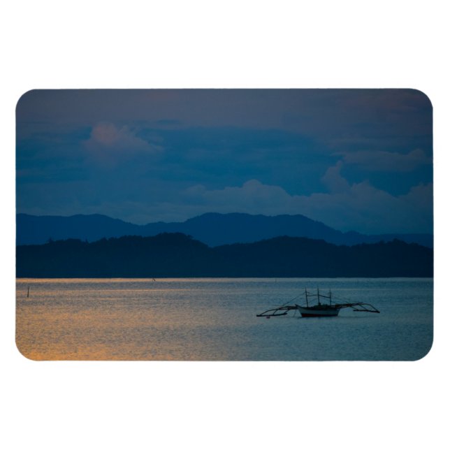 Imán Puerto Bartón de Palawan, Filipinas (Horizontal)