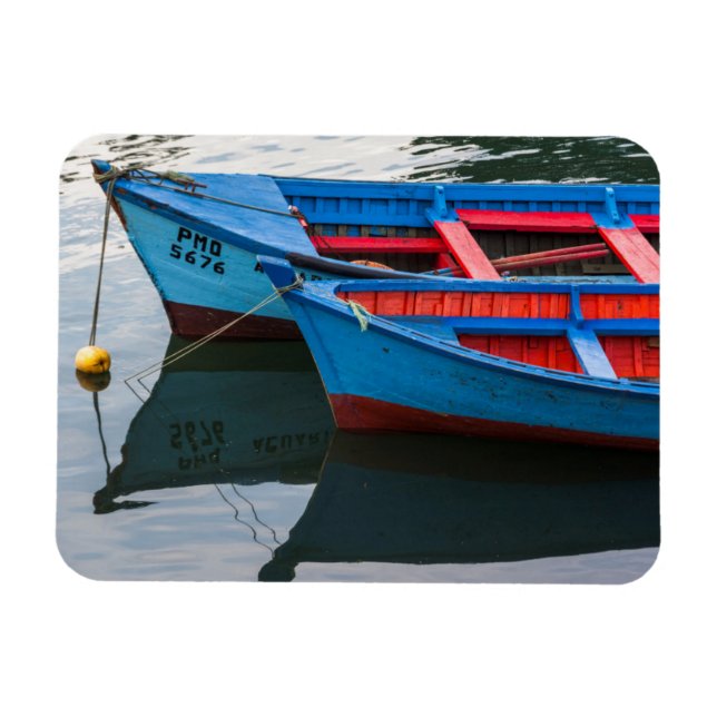 Imán puerto de Angelmo, barcos de pesca. (Horizontal)
