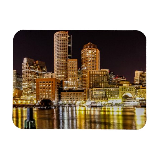 Imán Puerto de Boston (Horizontal)