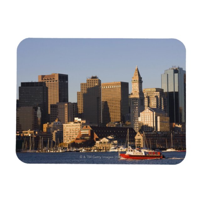 Imán Puerto de Boston, Massachusetts (Horizontal)