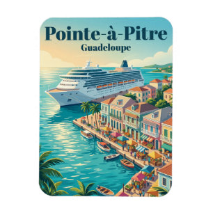 Imán Puerto de cruceros de Pointe-à-Pitre Guadalupe