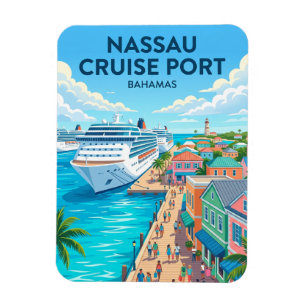 Imán Puerto de Cruceros Nassau Bahamas