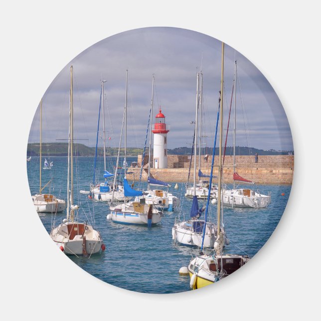 Imán Puerto de Erquy en Francia (Frente)