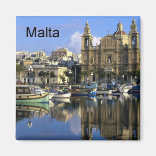 Imán Puerto de Malta Vallete (St.K)