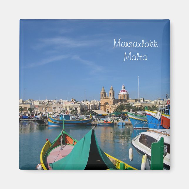 Imán Puerto de Marsaxlokk (Frente)