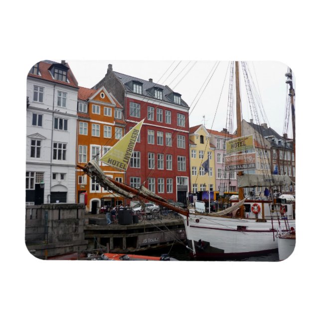 Imán puerto de nyhavn (Horizontal)