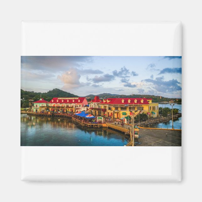 Imán Puerto de Roatan Honduras (Frente)