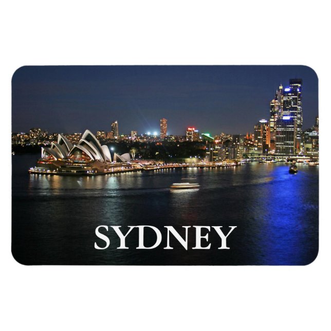 Imán Puerto de Sidney en el Circular de Quay Magnet (Horizontal)