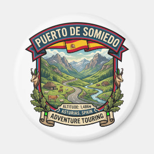 Imán Puerto de Somiedo España Paso de Montaña