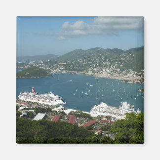 Imán Puerto de St. Thomas Islas Vírgenes Estadounidense