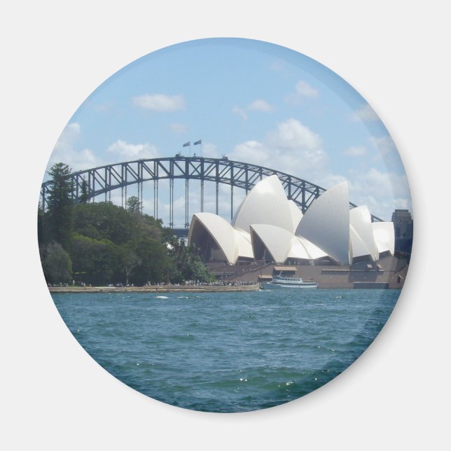Imán puerto de sydney (Frente)