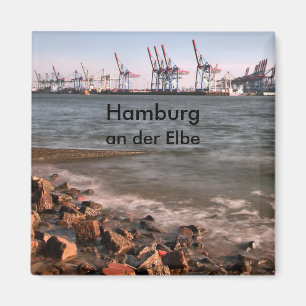 Imán Puerto Hamburgo