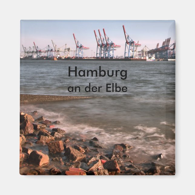 Imán Puerto Hamburgo (Frente)