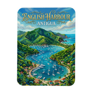 Imán Puerto Inglés Antigua y Barbuda