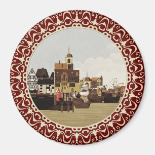 Imán Puerto Medieval