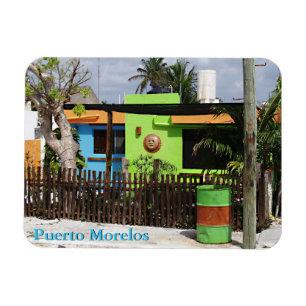 Imán Puerto Morelos Casa Magnet
