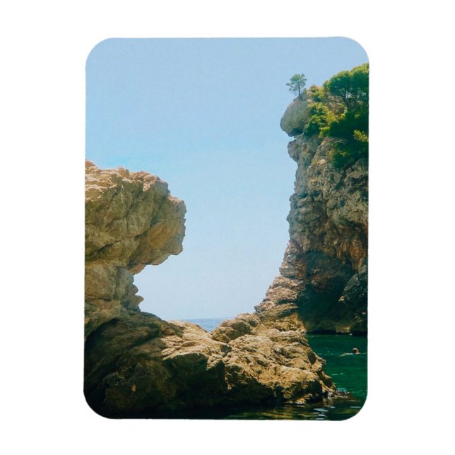 Imán Puerto occidental y muelle de Dubrovnik (Vertical)