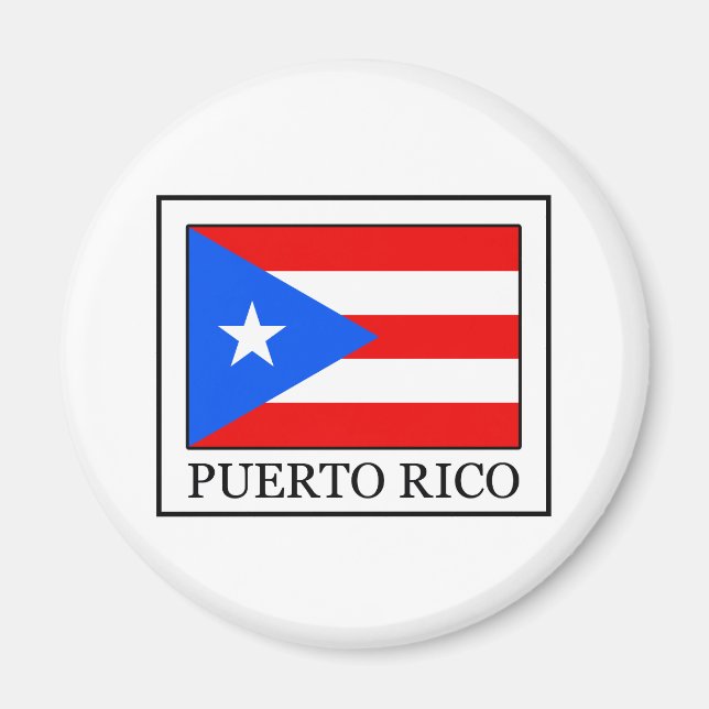 Imán Puerto Rico (Frente)