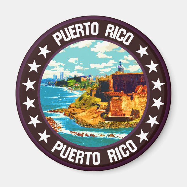 Imán Puerto Rico (Frente)