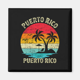 Imán Puerto Rico Beach Puerto Rico Vintage Family Vacat
