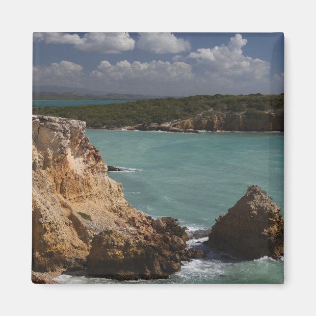 Imán Puerto Rico, Costa Oeste, Cabo Rojo, línea costera (Frente)