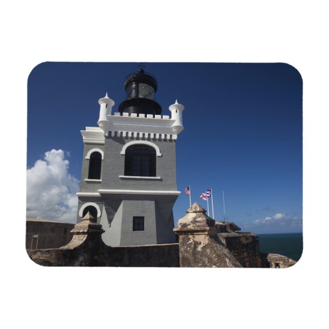 Imán Puerto Rico, San Juan, Viejo San Juan, El Morro (Horizontal)