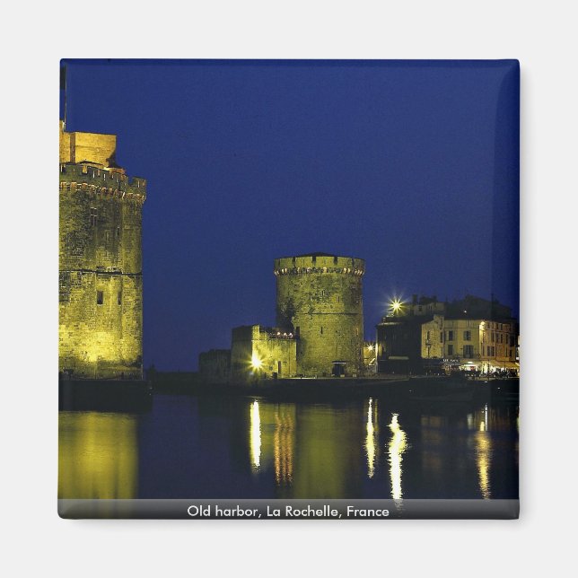 Imán Puerto Viejo, La Rochelle, Francia (Frente)