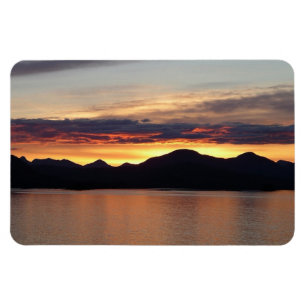 Imán Puesta de sol de Alaska I Hermosa fotografía de Al