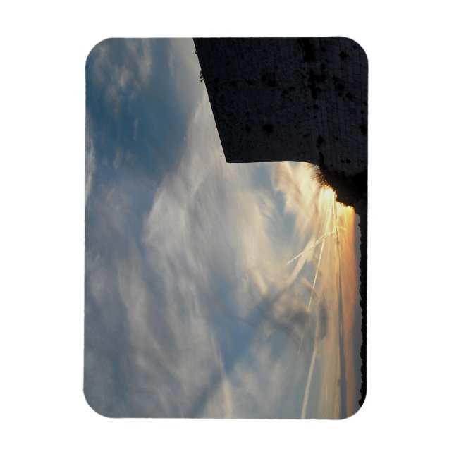 Imán Puesta de sol de Croacia (Vertical)