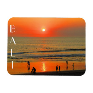 Imán puesta de sol en Bali seminyak
