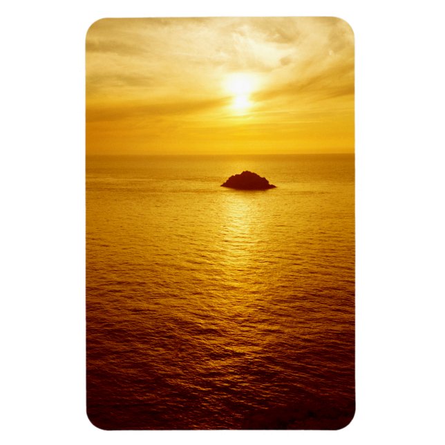 Imán Puesta de sol en Cornwall (Vertical)