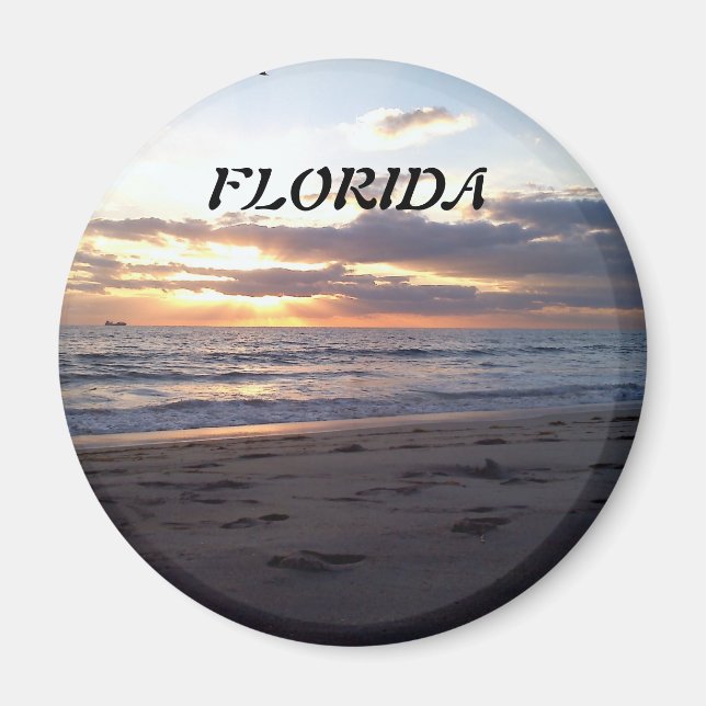 Imán Puesta de sol en el Golfo de Florida (Frente)