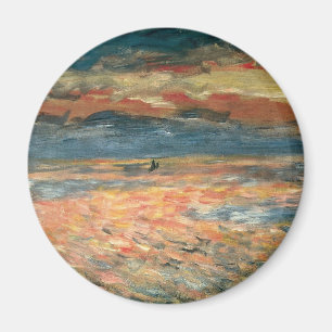 Imán Puesta de sol en el mar de Pierre Renoir, Arte fin