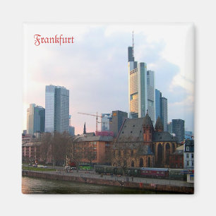 Imán Puesta de sol en Fráncfort, Alemania