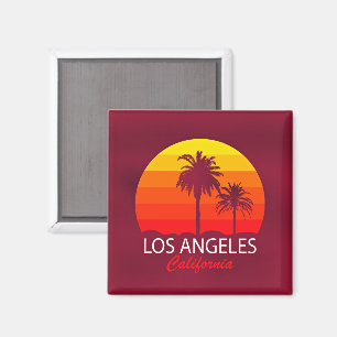 Imán Puesta de sol en Los Ángeles, California