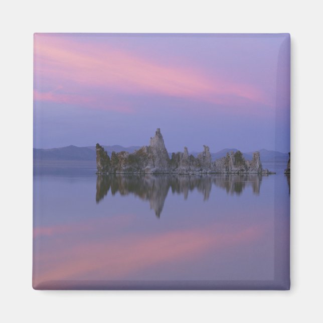 Imán Puesta de sol en Mono Lake, CA. (Frente)