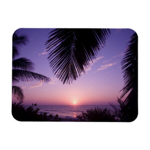 Imán Puesta de sol en West End, Cayman Brac, Islas Caim