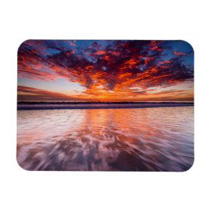 Imán Puesta de sol sobre las Islas del Canal