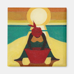 Imán Puesta del sol africana 2009