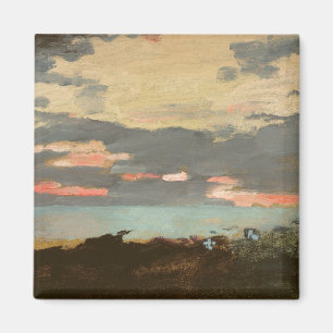 Imán Puesta del sol, bahía de Saco