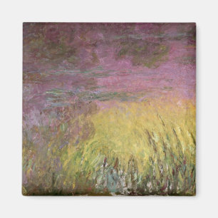 Imán Puesta del sol de Claude Monet el   Waterlilies,